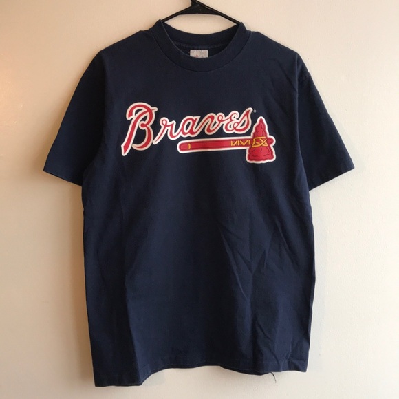 Majestic Size L Atlanta Braves MLB T-Shirt - Picture 2 of 4